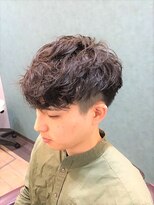 ヘアースペースシャルム (HAIR SPACE Charme) 束感スパイラルパーマ×ツーブロックマッシュ