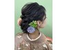【LINE予約限定/LINEID @132cbtgl】卒業式袴着付け＋ヘアセット￥16000 #銀座