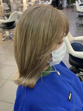 インデックスヘアーユー 錦糸町店(in'dex hair - U) 韓国風ハイトーン[錦糸町/錦糸町駅/錦糸町北口/ダブルカラー]