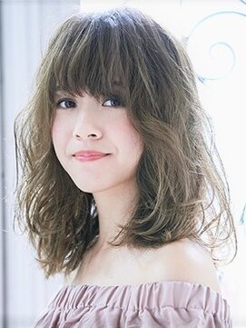 ヘアカフェ アティス(hair cafe Atease) ★エアリーウェーブミディ
