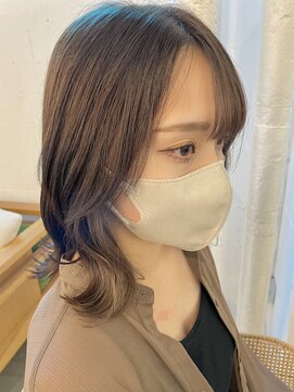 シーバイサイン(sea by Sign) くびれヘア×beige