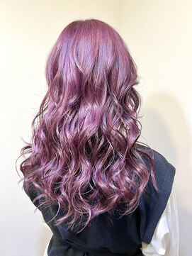 リリー シブヤ(Lilly shibuya) 【Lilly渋谷】#ピンクパープル#ホワイトブリーチ#ケアブリーチ