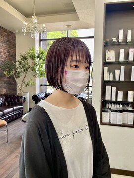 アールトゥーヘアー(art To Hair) ボブ/ピンクカラー