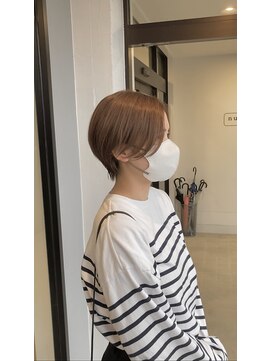 ナンバー(number+) 20代30代40代大人可愛い小顔ハンサムショート