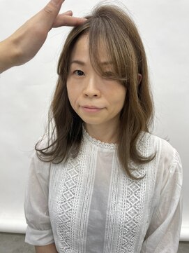 GBG 自由が丘 *After→Before*右スワイプ【脱白髪ベージュ】[白髪ぼかし]