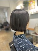 30代40代50代ヘルシースタイルチョコレートショートヘア代官山