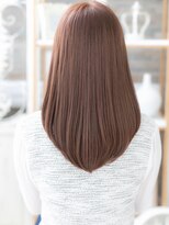 モッズヘア 越谷(mod's hair)&nbsp;★ミルクティーピンクうる艶シルキーベージュ20代30代40代★9