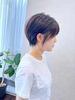 シャンドゥール 栄店(CHANDEUR) ブラック立体感ショートカット大人キレイめスタイル黒髪暗髪