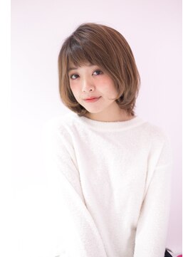 エイチバイシオミエイチ 神戸三宮(H by shiomi H) 【shiomi H】ふんわりワンカールボブ