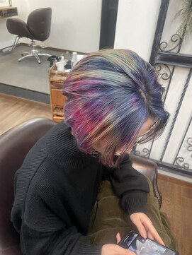 アリ 葛西店(ALi) デザインカラー　葛西髪質改善｜葛西縮毛矯正