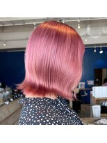 ミル(1001 mille)&nbsp;ピンクカラー/ピンクベージュ/ボブ