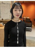 レイヤーカット/ウルフカット/ブルーブラック/20代/30代/40代