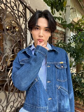 ニコ トウキョウ 渋谷(nico TOKYO) メンズヘア/メンズセンターパート/ニュアンスパーマ