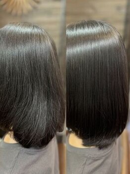 ヘアーチレッジ インネイト(hair chillage inNate)の写真/くせ毛・パサつきにお悩みの大人女性へ。潤いとツヤのある扱いやすい美髪で、いくつになっても若々しく♪