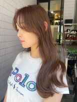 シェル(SHEL+L)&nbsp;ブリーチなし♪柔らかシルクベージュ【滝野】