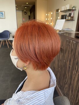 アフェクテュー 志度店(affectueux) オレンジピンクカラー