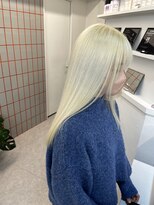 ペレ 渋谷(PELE)&nbsp;h_ デザインカラー/レイヤーカット/ウェットヘア