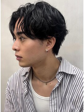 ガーデン タチカワ(garden tachikawa) マッシュ/センターパート/波巻き/毛流れ