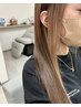 【ハイトーン】ダブルカラー＋髪質改善トリートメント