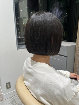 ロンド ジュルード 名古屋(Lond jeloud) ショート ボブ インナー 艶髪 韓国風 レイヤーカット