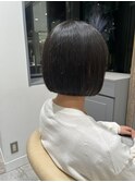 ショート ボブ インナー 艶髪 韓国風 レイヤーカット