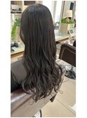 地毛に合わせてロングエクステ♪