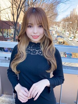 ネクストハラジュク(NEXT HARAJUKU) メルティーカラーフェミニンロング似合わせカット[原宿/表参道]