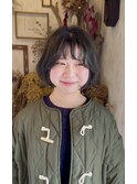 ミニボブ・オリーブベージュ