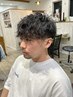 メンズカット＋パーマ＋バブルスパ　￥9900　ご来店3回目までOK！90日以内