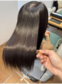 ラベンダーブラウン×髪質改善