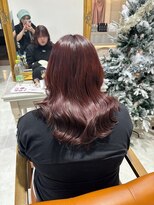 アプリ 南浦和(appri)&nbsp;ダブルカラー/チェリーレッド/レイヤーカット/南浦和17