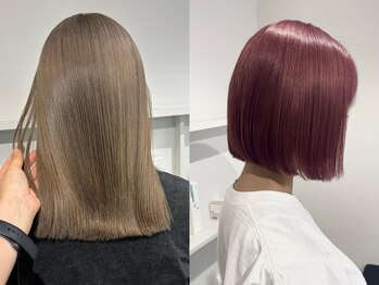 シニエ バイ ビセオ(Signet by VISEO)の写真/[植田駅]話題のケアブリーチ【オラプレックス】カラーで気になるダメージを98％カット！理想の髪色へ★