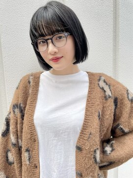 ソト 銀座(soto.) ハイライトカラー/くびれヘア/レイヤーパーマ/ミニボブ[銀座]