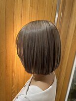 シーツー 三吉店(C2) ミルクティーベージュ/ハイトーンカラー/ボブ