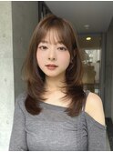 前髪カットサイドバングワイドバングフルバング前髪おくれ毛