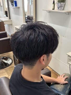 エクファ ヘア リゾート 大津 瀬田店(ex-fa hair resort) ミディアムヘア/暗めカラー/グランマッシュ/大津/瀬田
