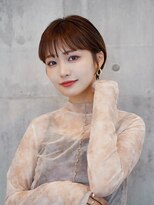 アイスバーグ(eyesburg)&nbsp;20代30代ミニボブココアブラウン小顔美肌ストレート丸み