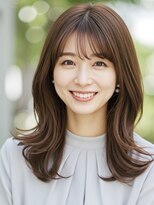 レヴィア(REVIA)&nbsp;レイヤーカット髪質改善トリートメントミルクティーベージュ