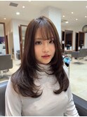 心斎橋/韓国ヘア/レイヤーカット/ブリーチなしダブルカラー