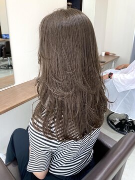 バランス 原宿 表参道(balance) シアーグレージュ×レイヤーカット