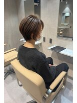 エンブレス(EnBlesS) 30代40代50代絶壁解消ひし形白髪ぼかし大人ショートボブ