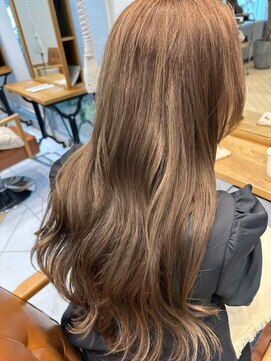 ユニ バイ マグ 長野店(Uni.by Mag) 20代30代40代ナチュラルハイライト透明感カラー♪