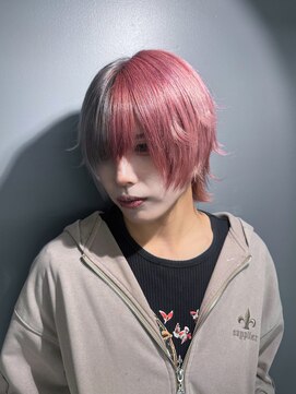 キバ(kva) ▽□□▽ メンズ中性ウルフ×ツートーン