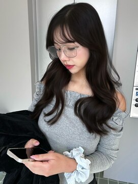 ヌヌ 渋谷 原宿 明治神宮前(nunu) レイヤーカットウルフカットボブグレージュオリーブべージュ