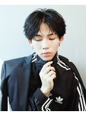 men'shair/波巻きツイストスパイラル/ニュアンスパーマ