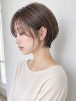ウィールール 札幌店(WE RULE)&nbsp;30代40代◎白髪ぼかしハイライト×大人ショートボブ