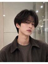 ベル 新宿(Belle)&nbsp;韓国ヘア　コンマバング　カルマパーマ　毛流れヘア　秋ヘア新宿