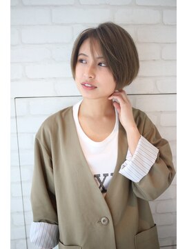 パティオンツー(PATIONN2) 大人可愛いBOB☆トップふんわり前下がり襟足短め♪by岡田泰宜