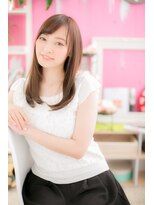 ミック 日暮里店(miq) 間違いナシ!の王道♪フェミニンストレートa