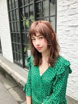 ゼスト 八王子店(ZEST) クリーミーオレンジが可愛いゆるウェーブスタイル☆